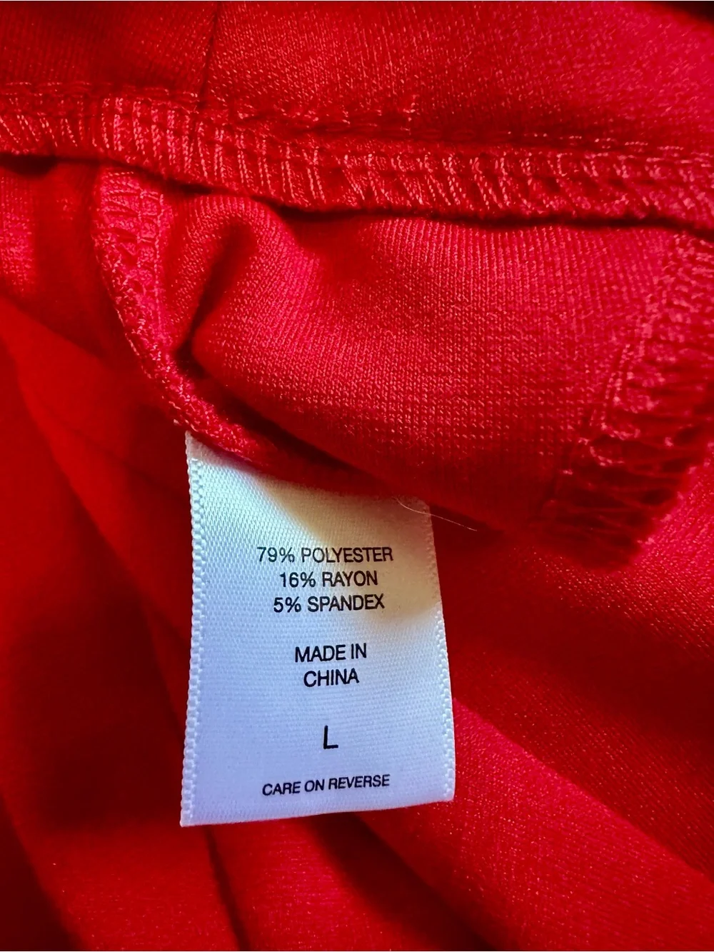 New York & Company Red Boot Cut Pants